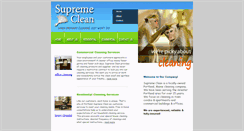 Desktop Screenshot of portlandsupremeclean.com